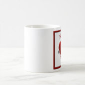 Mug Infirmières ayant un coeur sur mesure Nom de l'inf (Centre)