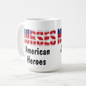 Mug Infirmières, héros américains (Devant gauche)