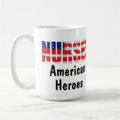 Mug Infirmières, héros américains (Gauche)