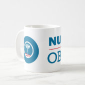Mug Infirmières pour Obama (Devant gauche)