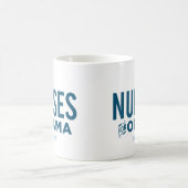 Mug Infirmières pour Obama (Centre)