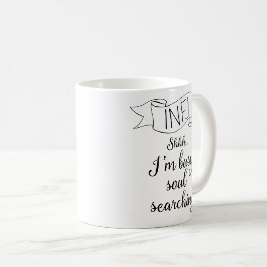 Mug INFJ et introspection (Devant droit)