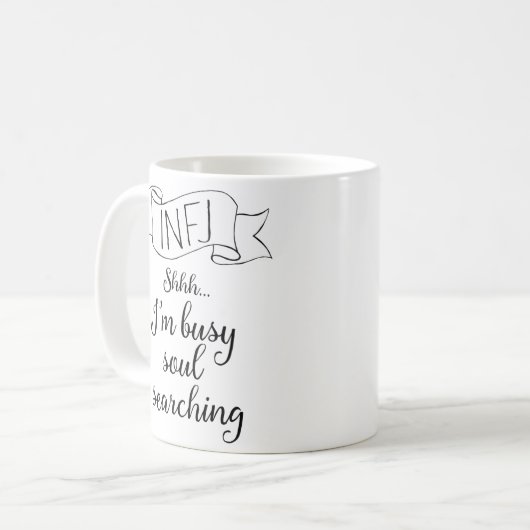 Mug INFJ et introspection (Devant gauche)