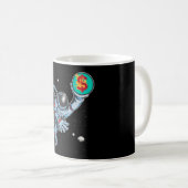 Mug Inflation pour l'astronaute lunaire (Devant droit)