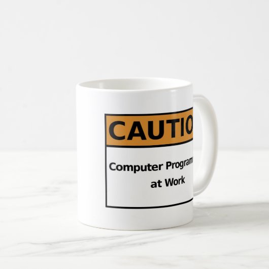 Mug Informaticien au travail (Devant droit)