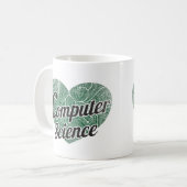 Mug Informatique Coeur rétro Blackboard Love (Devant gauche)