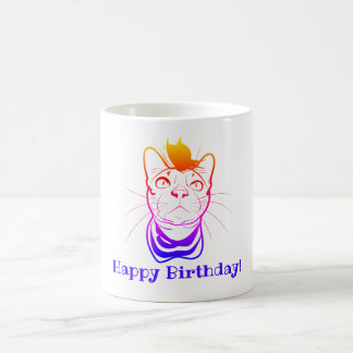 Mug Infos Art drôle Chat Personnalisé