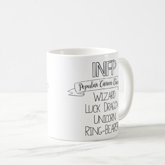 Mug INFP le rêveur (Devant droit)