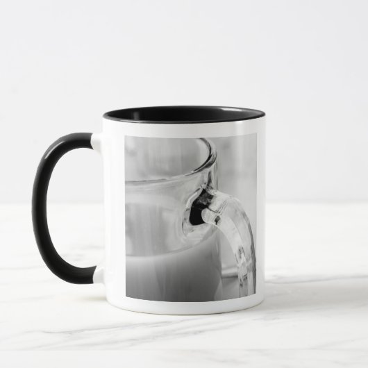 Mug Infrarouge, noir et blanc,tasse, verre, café, (Gauche)