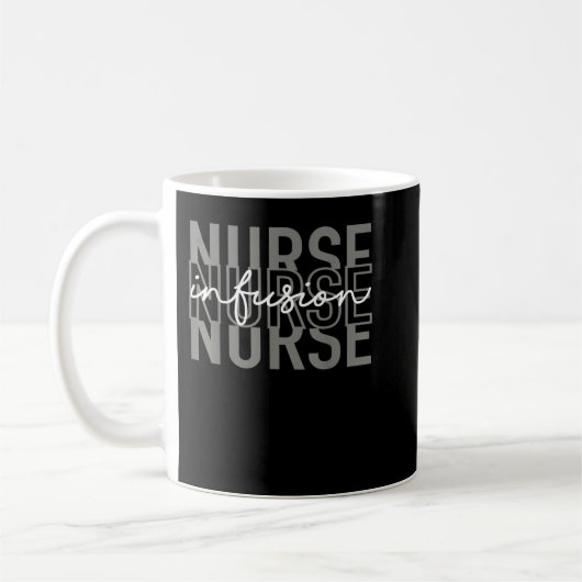 Mug Infusion Infirmière intraveineuse IV thérapie Onco (Gauche)