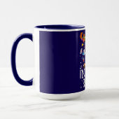 Mug Infusion Squad Noël – Conception festive de rennes (Gauche)