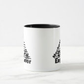 Mug Ingénierie mécanique Ingénieur drôle (Centre)