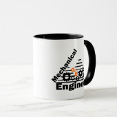 Mug Ingénierie mécanique Ingénieur drôle (Devant droit)