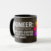 Mug Ingénieur (Devant gauche)