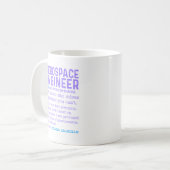 Mug Ingénieur aérospatial (Devant gauche)
