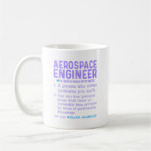 Mug Ingénieur aérospatial (Gauche)