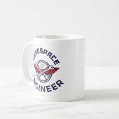 Mug Ingénieur aérospatial (Devant gauche)