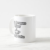Mug Ingénieur aérospatial instantané... juste ajouter  (Devant gauche)