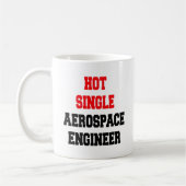 Mug Ingénieur aérospatial unique à chaud (Gauche)