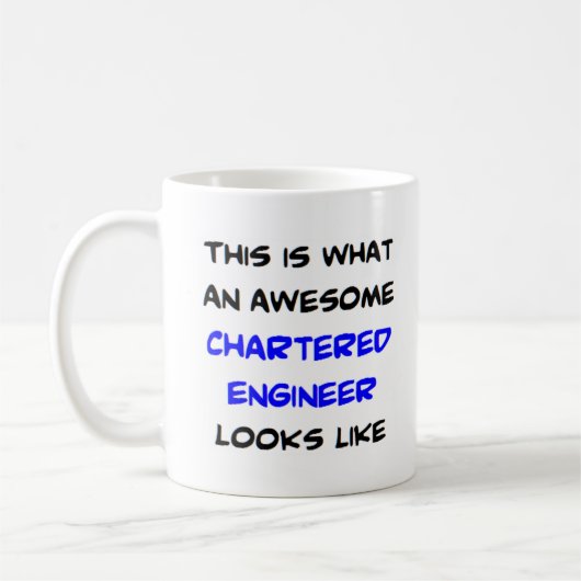 Mug ingénieur affrété, génial (Gauche)