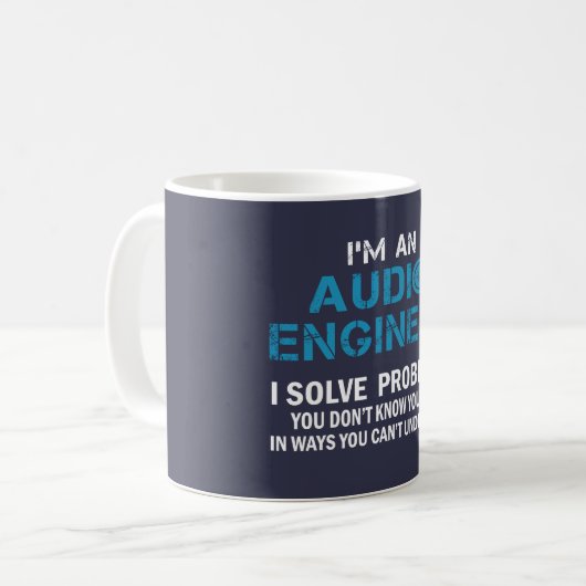 MUG INGÉNIEUR AUDIO (Devant gauche)
