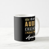 Mug Ingénieur audio Ingénieur sonore (Devant droit)