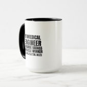 Mug Ingénieur biomédical parce travailleur miracle bad (Devant gauche)