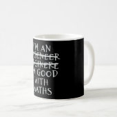 Mug Ingénieur bon avec les devis d'ingénieur amusant (Devant droit)