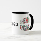 Mug Ingénieur chimique coloré (Devant droit)