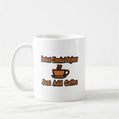 Mug Ingénieur Chimique Instant...Juste Ajouter Du Café (Gauche)