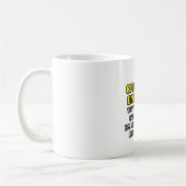 Mug Ingénieur chimique...Intelligence supérieure (Gauche)