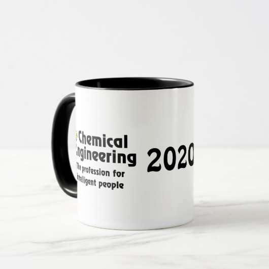 Mug ingénieur chimique intelligent (Devant gauche)