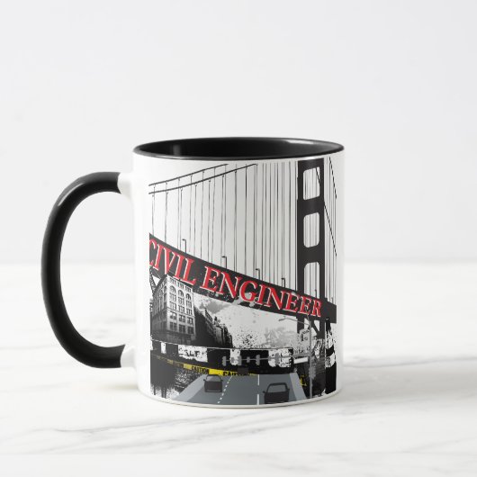 Mug Ingénieur civil (Gauche)