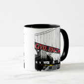 Mug Ingénieur civil (Devant droit)