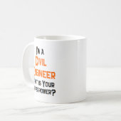 Mug ingénieur civil (Devant gauche)