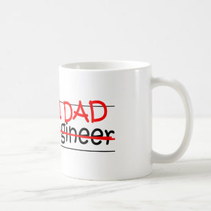 Mug Ingénieur civil de papa du travail
