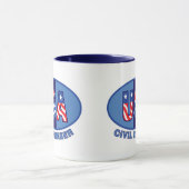 Mug Ingénieur civil patriotique (Centre)
