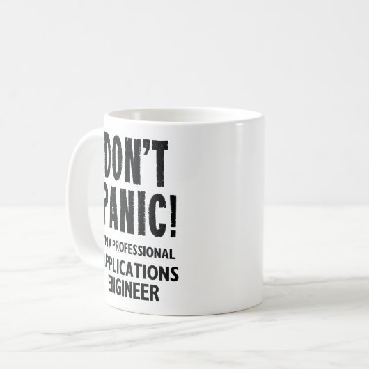 Mug Ingénieur d'applications (Devant gauche)