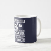 Mug Ingénieur de Badass (Devant droit)