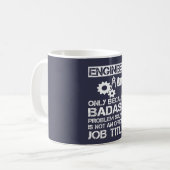 Mug Ingénieur de Badass (Devant gauche)