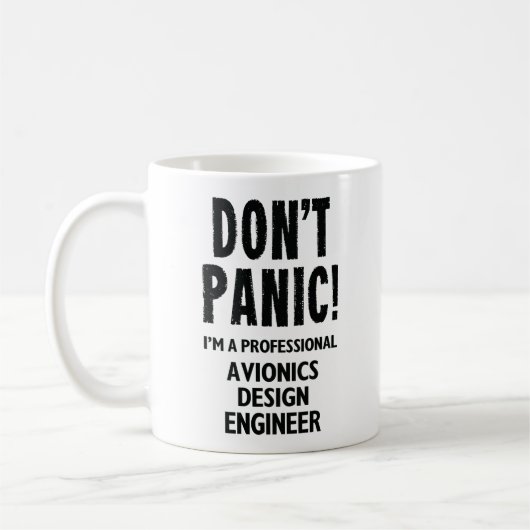 Mug Ingénieur de conception avionique (Gauche)