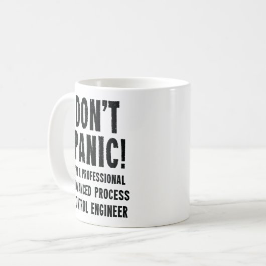 Mug Ingénieur de contrôle de processus avancé (Devant gauche)