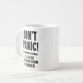 Mug Ingénieur de l'automatisation de version (Devant gauche)