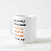 Mug ingénieur de processus chimique, génial (Devant gauche)