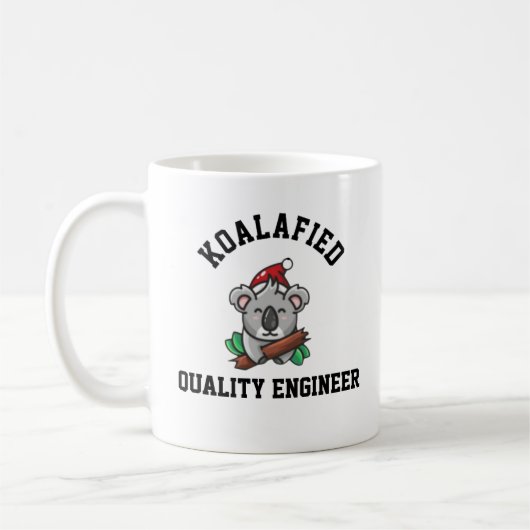 Mug Ingénieur de qualité Koalafied (Gauche)