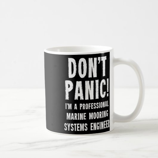 Mug Ingénieur de systèmes d'amarrage marin (Droite)