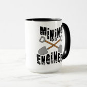 Mug Ingénieur des mines pelles croisées (Devant droit)