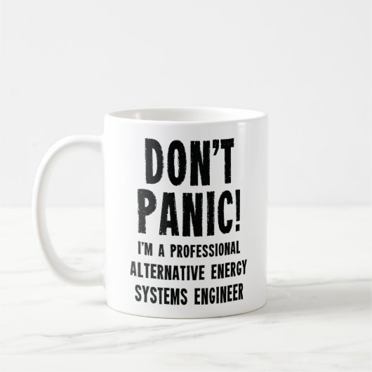 Mug Ingénieur des systèmes énergétiques alternatifs (Gauche)