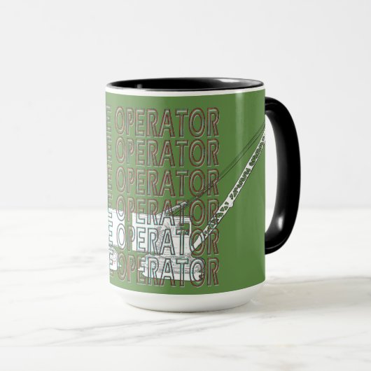 MUG INGÉNIEUR D'EXPLOITATION DE GROUPE D'OPÉRATEURS DE (Devant droit)