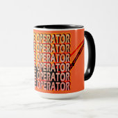MUG INGÉNIEUR D'EXPLOITATION DE GROUPE D'OPÉRATEURS DE (Devant droit)